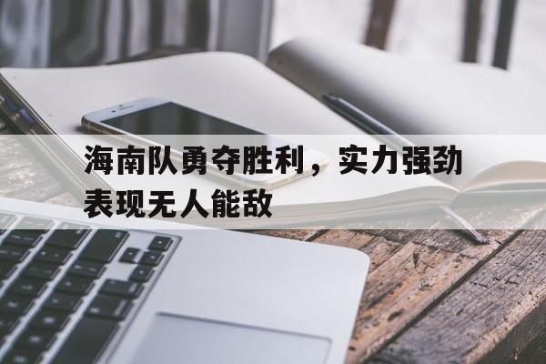 海南队勇夺胜利，实力强劲表现无人能敌